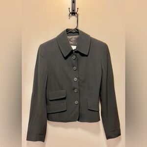 BARNEYS NEW YORK, Stylish Black Wool Blazer🖤 (Size: 40) **LIKE NEW!!🎁**